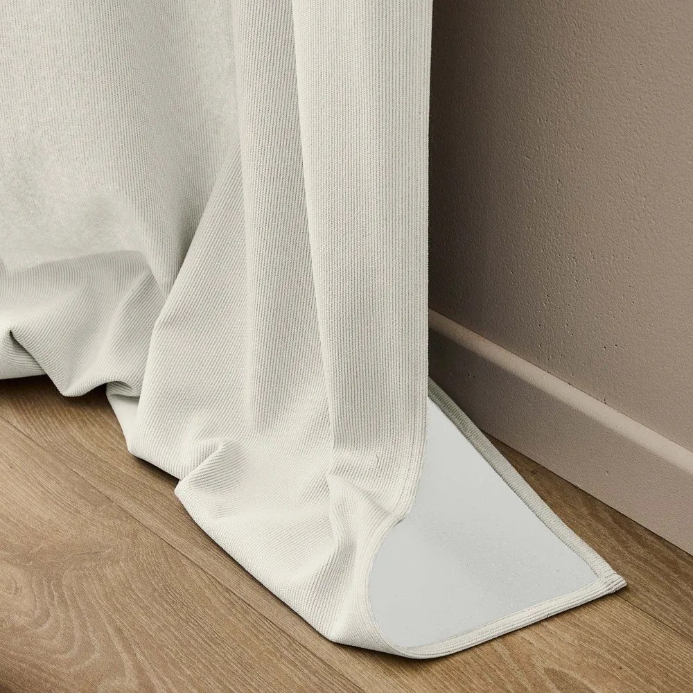 Bézs kordbársony termo függöny 140x260 cm Madison – douceur d'intérieur