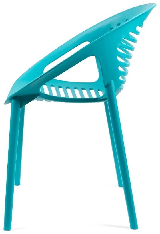 Türkiz műanyag kerti szék Joanna – Bonami Selection