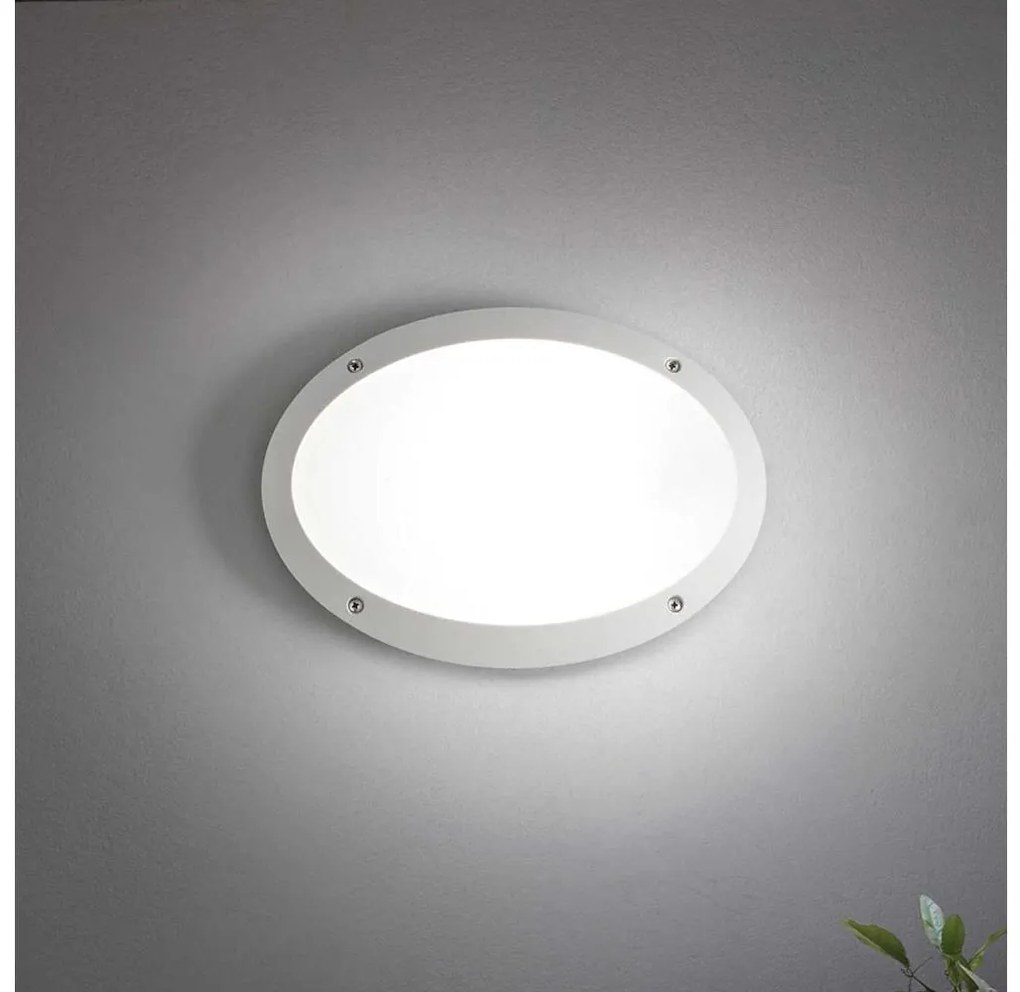 Ideal Lux - Kültéri fali lámpa MADDI 1xE27/23W/230V IP66 fehér
