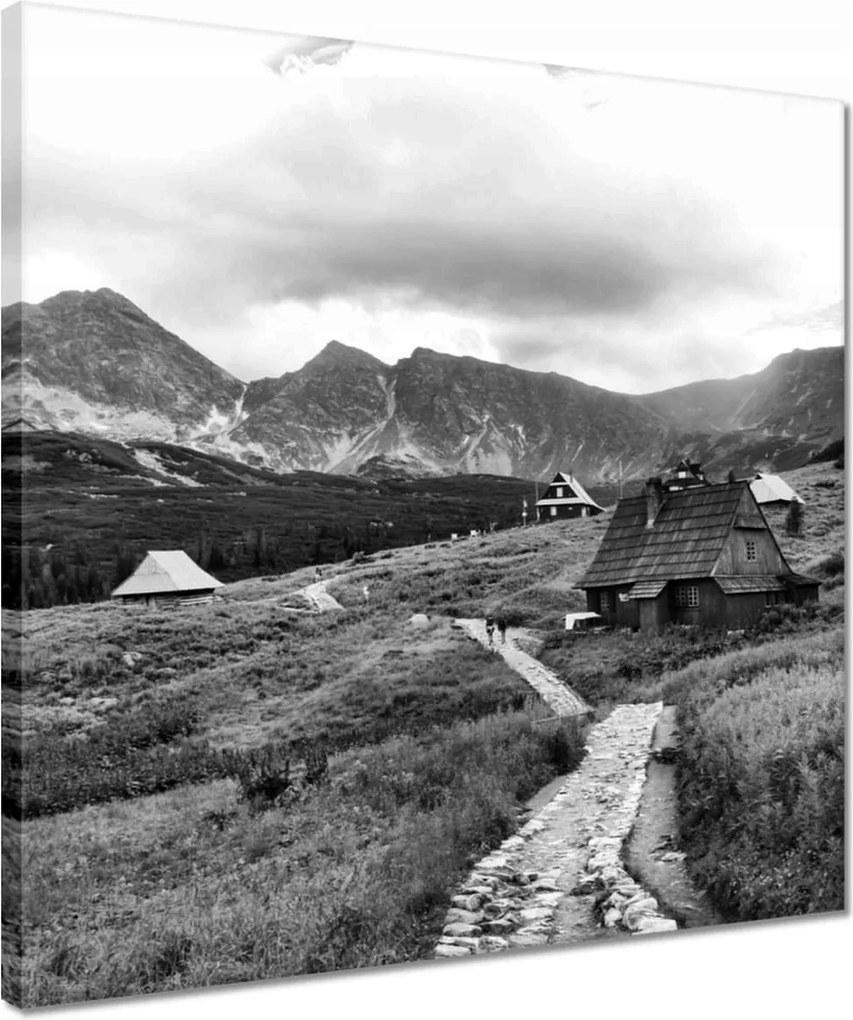 Vászonkép 40x40 Tátra Lengyel hegyek Kilátás