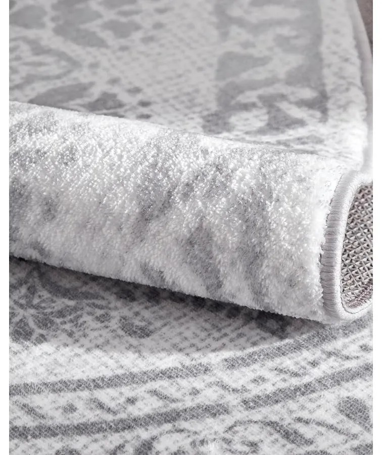 Nappali szőnyeg, 160 cm átmérő, szürke