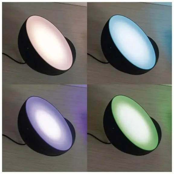 LED RGB Dimmelhető asztali lámpa GoSmart LED/7W/230V Wi-Fi fekete
