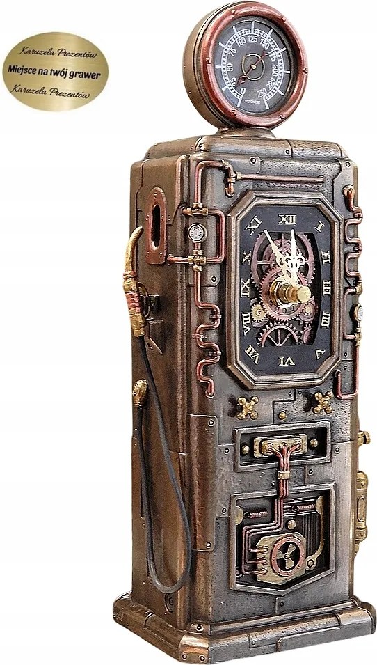 Steampunk Óra Idődisztribútor Retró Dekoráció Loft Indusztriális Stílus v