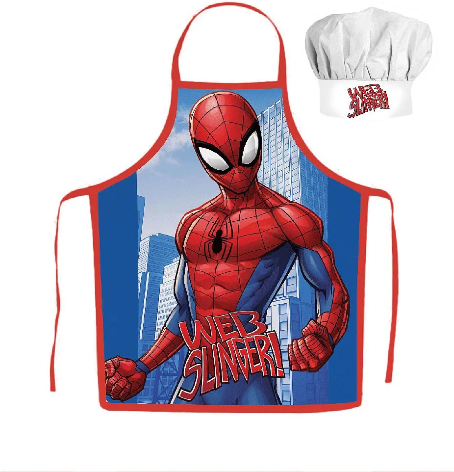 Pókember Web Slinger gyerek kötény 2 darabos szett