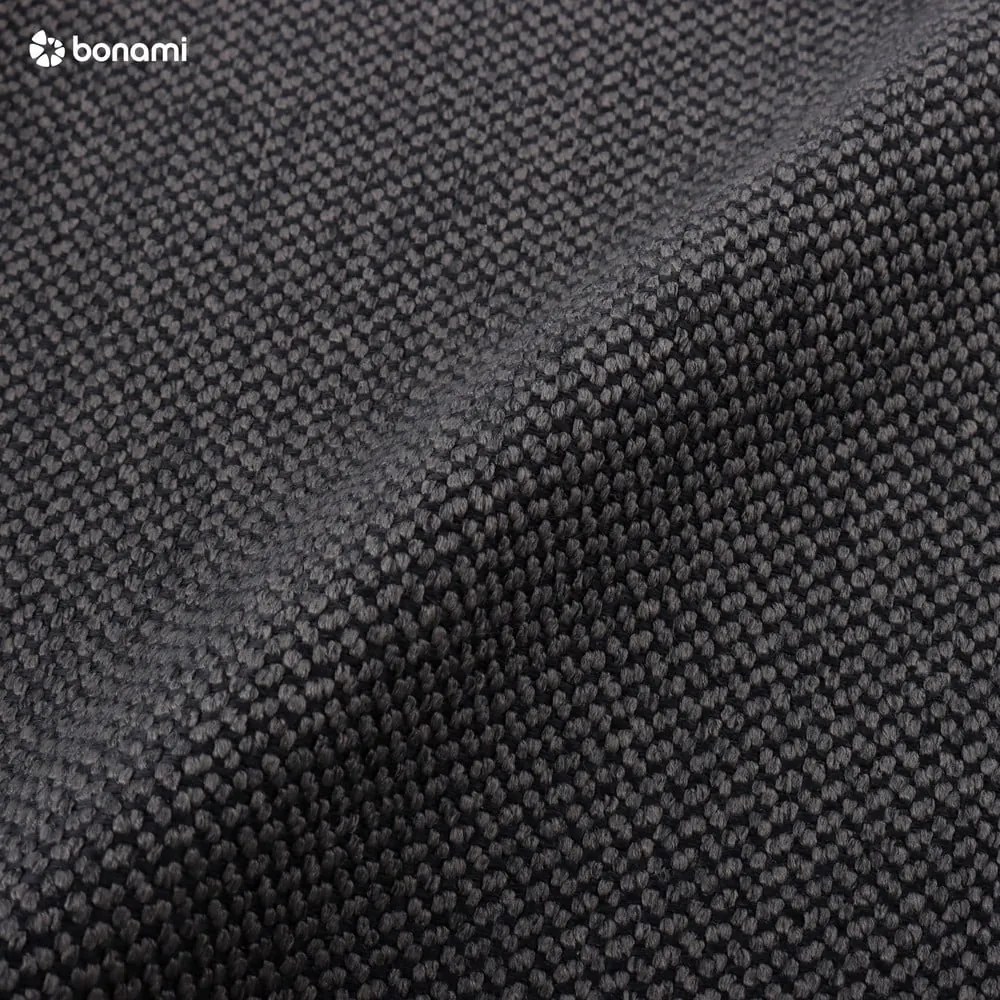 Sötétszürke kárpitozott franciaágy tárolóhellyel, ágyráccsal 180x200 cm Arendal – Cosmopolitan Design