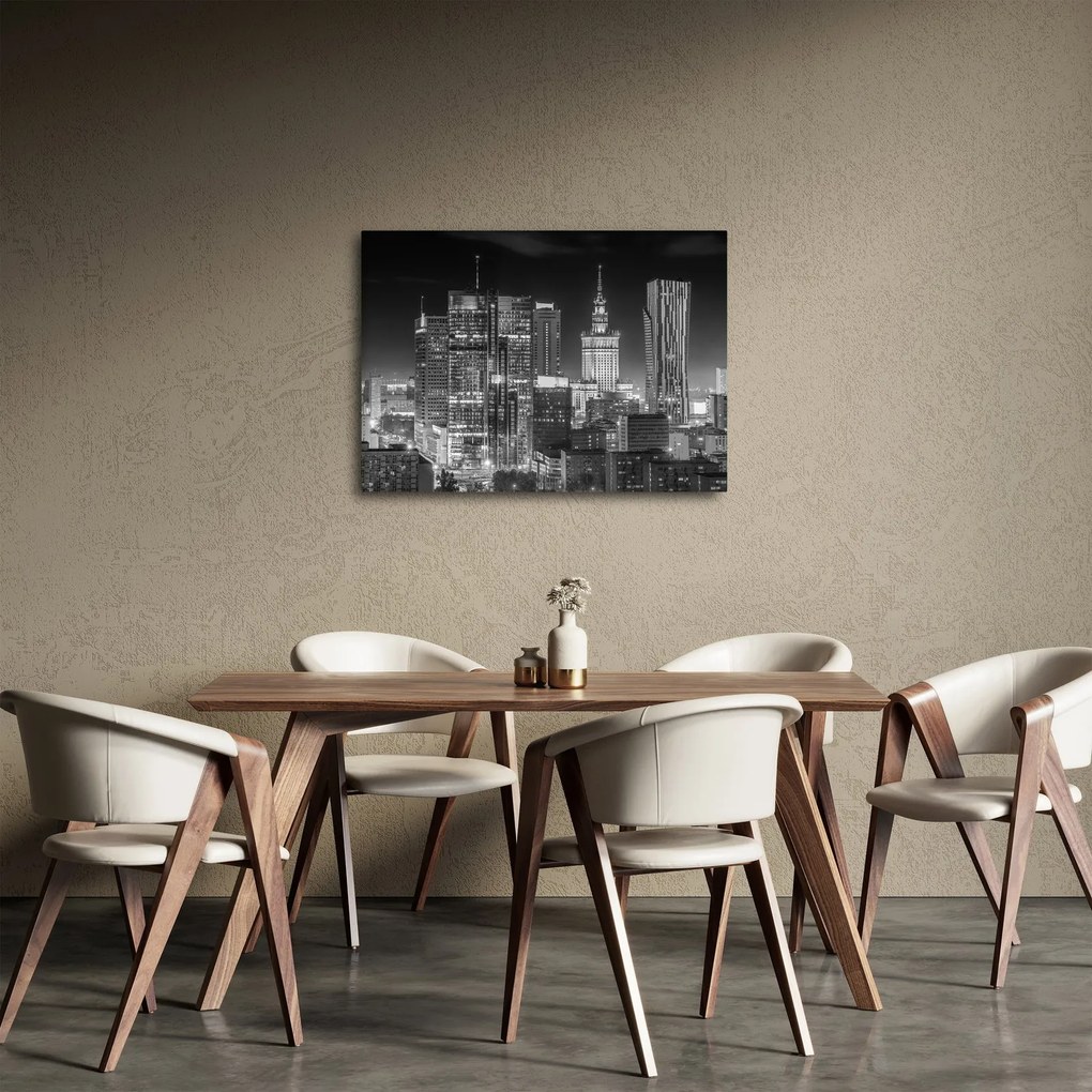 Kép - Fekete-fehér New York (70x50 cm)