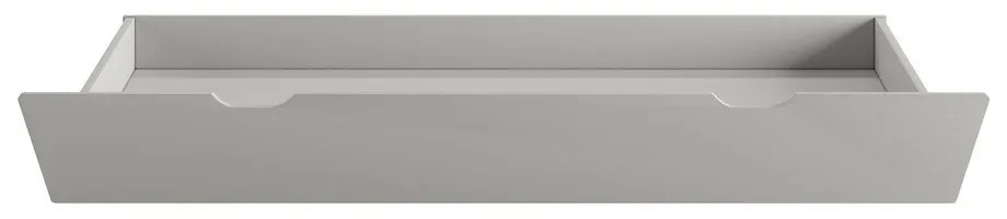 Szürke gyerekágy alatti fiók 90x200 cm Swing – Pinio