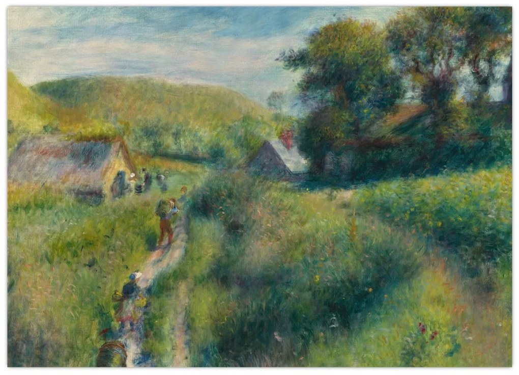 Kép - Auguste Renoir, The Mussel Harvest, reprodukciók (70x50 cm)