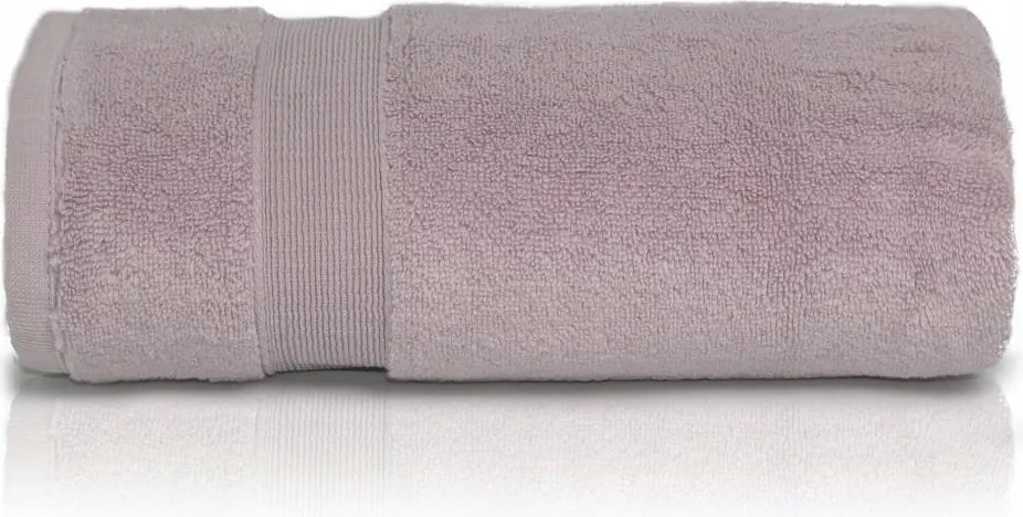 Rocco törölköző 50x90 rózsaszín frottír pamut 600g/m2