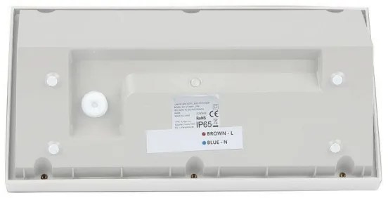 LED Kültéri fali lámpa LED/20W/230V 6400K IP65 fehér