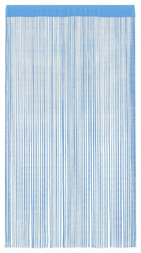 2 db világoskék zsinórfüggöny 140 x 250 cm