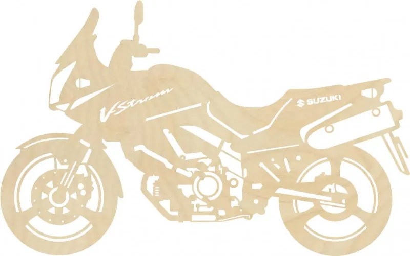 Stílusos falfestmény motorkerékpárra - SUZUKI