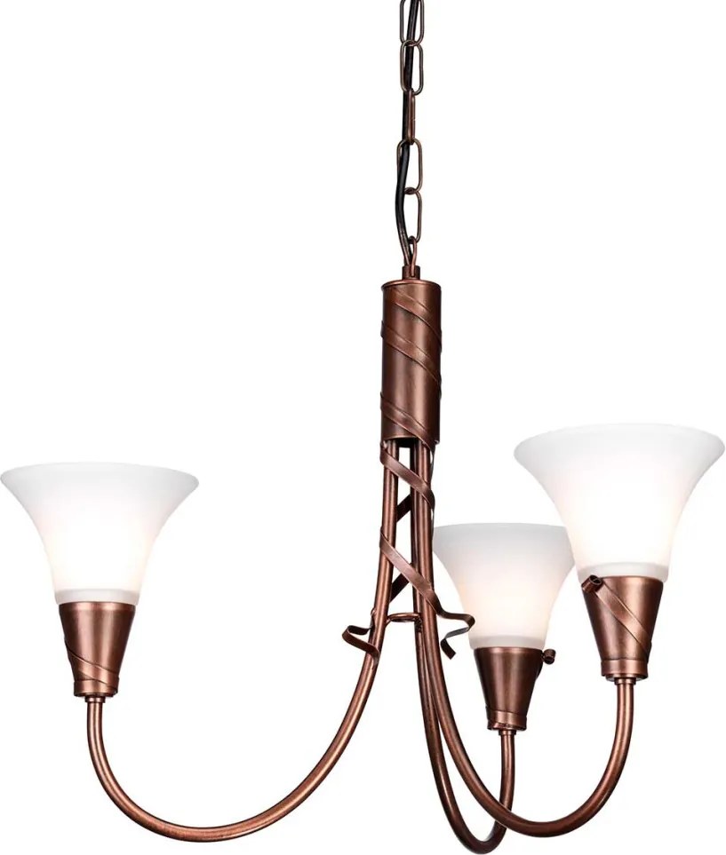 Elstead Lighting EMILY EM3-COPPER Csillár 3x60W/E14