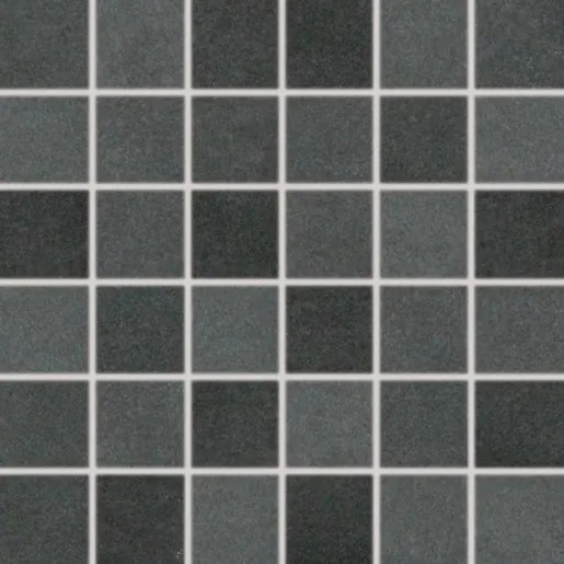 Mozaik Rako Extra fekete 30x30 cm matt WDM05825.1