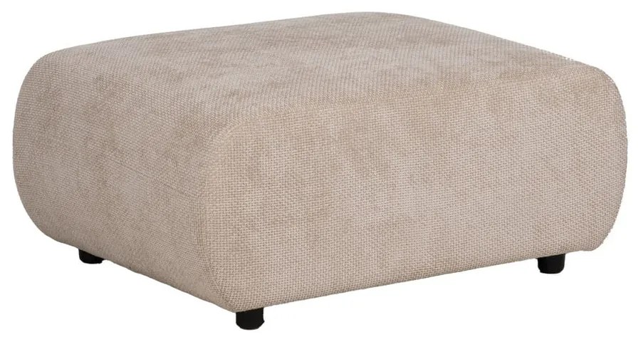 Bézs zsenília lábtartó Minimal – Ixia