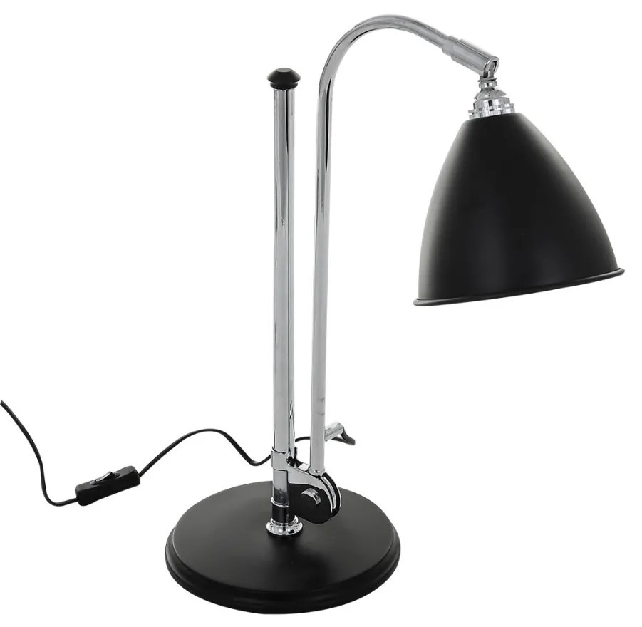 Italux EVATO MTE2062/1C-BL Asztali lámpa 1x60W/E14 IP20