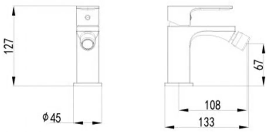 Mamba bidé csaptelep