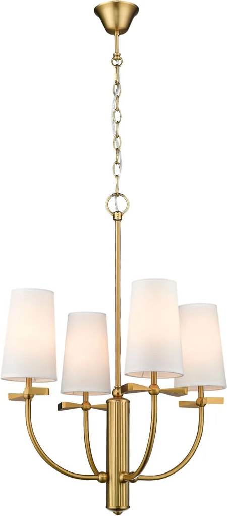 Cosmolight glamour modern csillár bow fehér sárgaréz cosp04190br