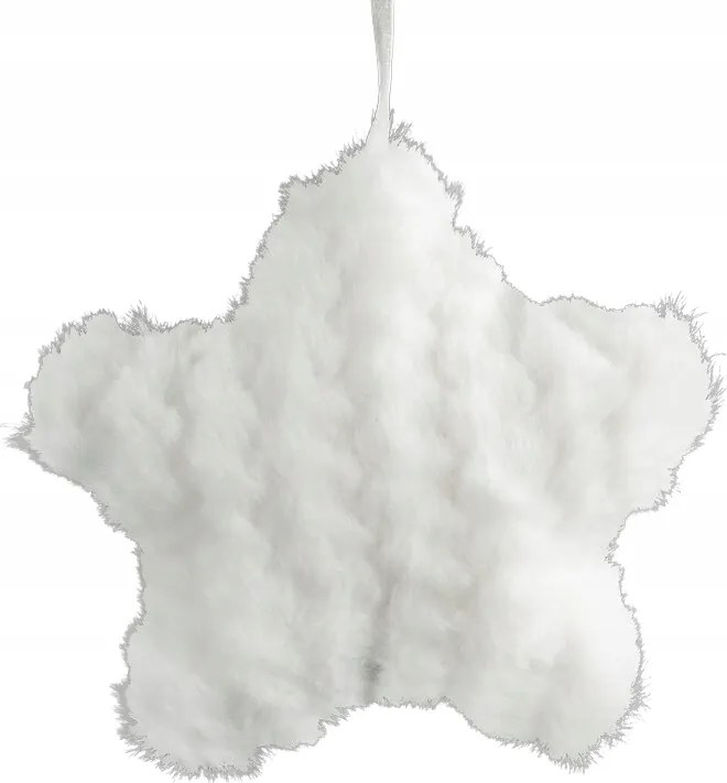 Karácsonyi dekoráció 9x9 Csillag 315 fehér