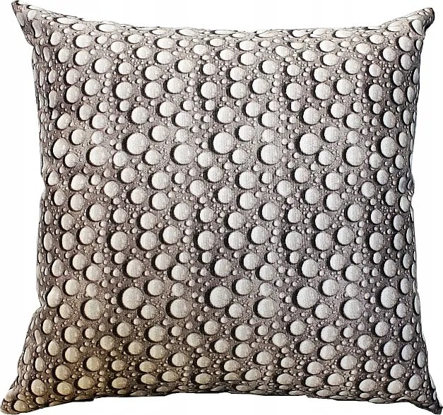 Díszpárnahuzat 40x40 Szürke Cseppek prémium díszpárnahuzat