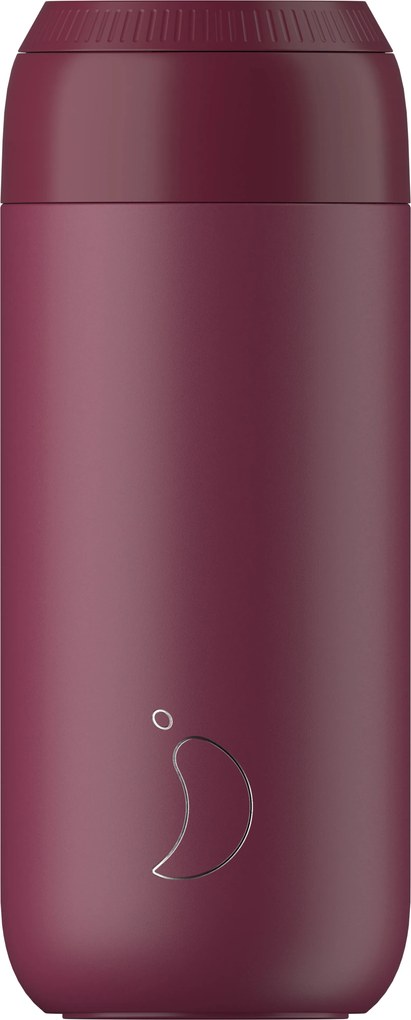 Chilly's Bottles termosz bögre - bordó 500ml, 2. széria