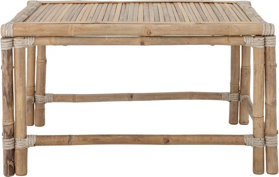 Bambusz kerti dohányzóasztal 60x90 cm Sole – Bloomingville