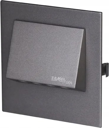 Navi grafit Led lépcsővilágító lámpatest Pt 14V DC Grf hideg fehér IP56