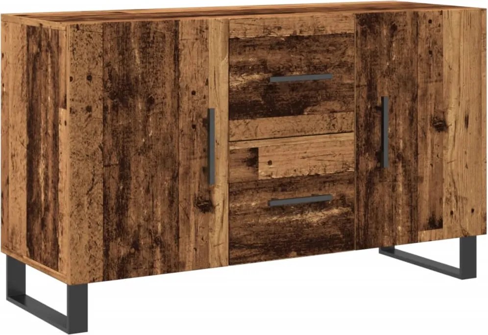 vidaXL antik fa színű szerelt fa tálalószekrény 100 x 36 x 60 cm