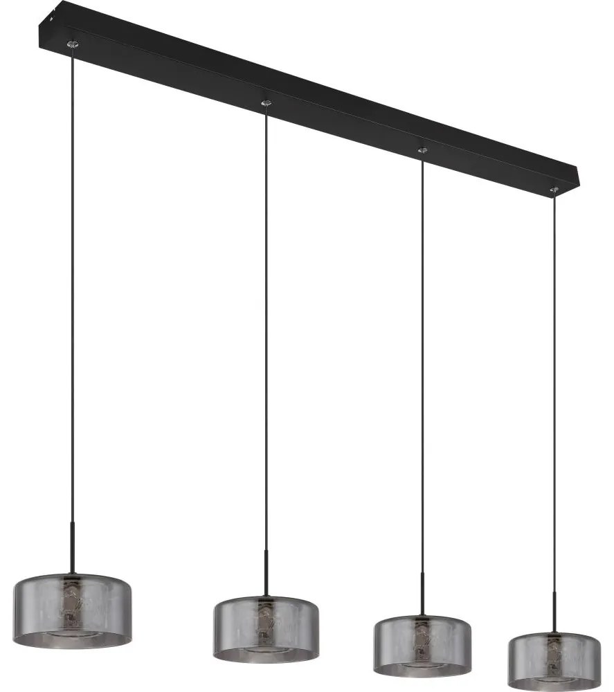 Globo 15634-4 - LED Csillár zsinóron FOGSY 4xLED/8W/230V