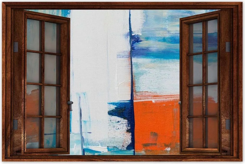 Poszterek 90x60 Absztrakt Delfin