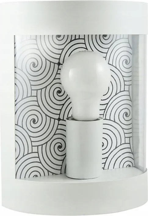 Muret kerti fali lámpa E27 fehér