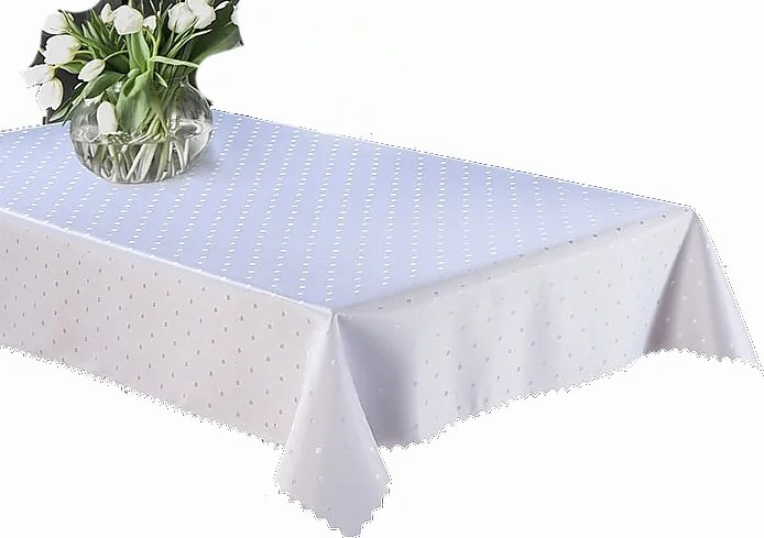 Mg Abrosz foltálló Ecru Pöttyök 150x300cm lengyel