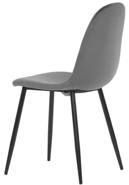 Szürke Bársony Étkezőszék. CT-971 GREY4
