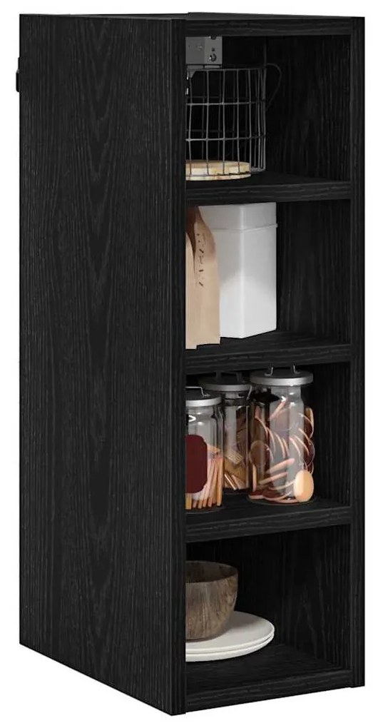 Függő szekrény Riga Musta tammi 20 x 29,5 x 60 cm Faanyag