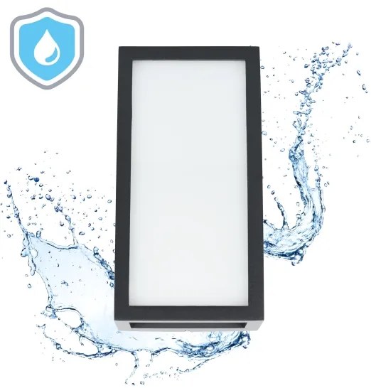 LED Kültéri fali lámpa ENTERA LED/10W/230V 4000K IP54