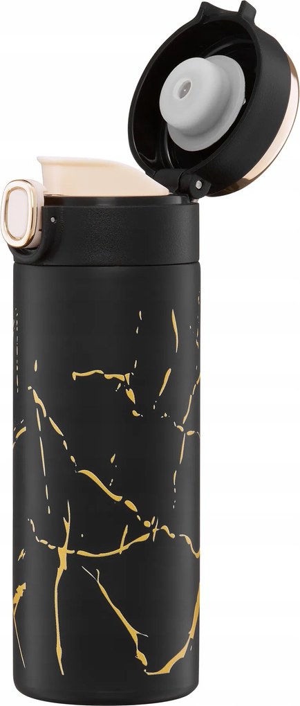 Thermo Kávéscsésze Royal Marble 350 ML Fekete Ambition