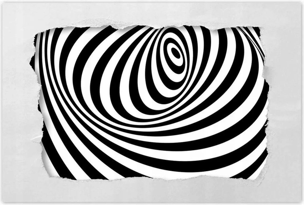 Poszterek 60x40 Absztrakt fekete-fehér