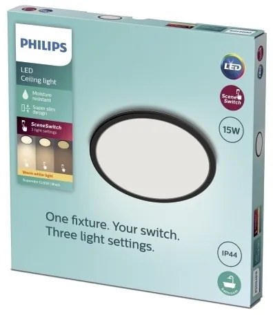 Philips - LED Dimmelhető fürdőszobai lámpa SCENE SWITCH LED/15W/230V IP44