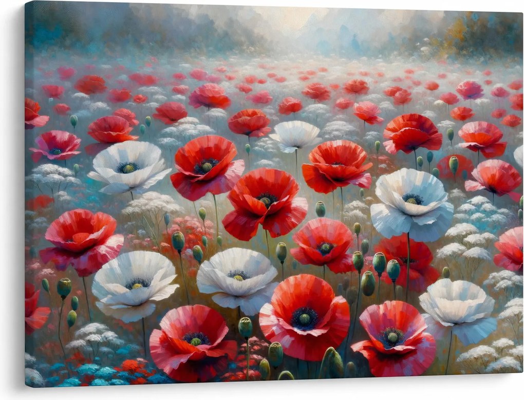 Kép - Pipacsmező (70x50 cm)