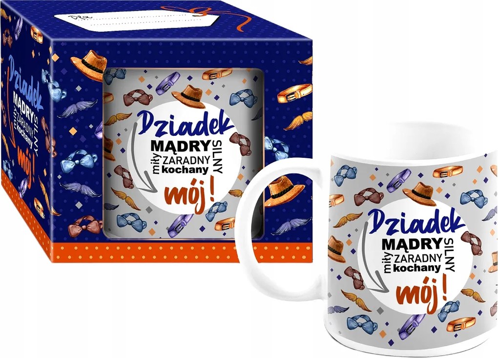 Bögre Dobozban Ajándék Nagypapa Napjára Nagypapának Okos Leleményes Kedves