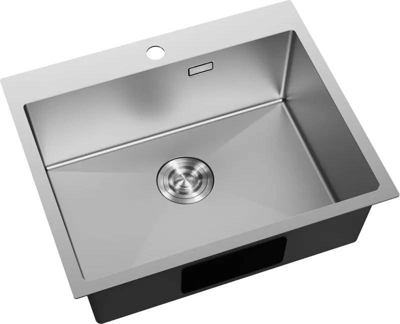 Mexen Solix egykamrás acél mosogató 600 x 500 mm, inox - 6408601000-01