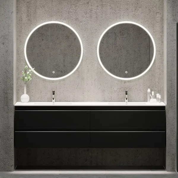 BATH DELUXE 01-080-08-58-00 - LED Fürdőszoba tükör FORNAES LED/13,8W/230V IP44