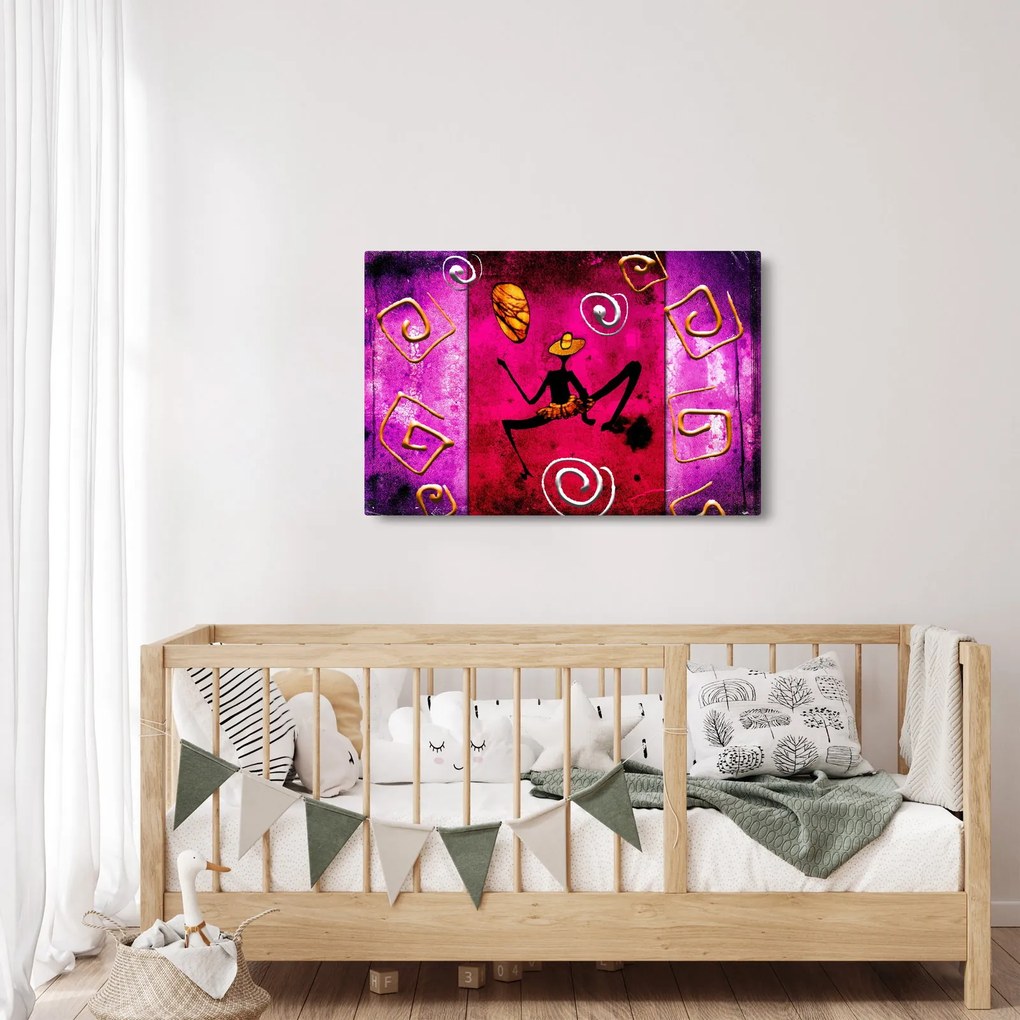 Történelmi falfestmény képe (90x60 cm)