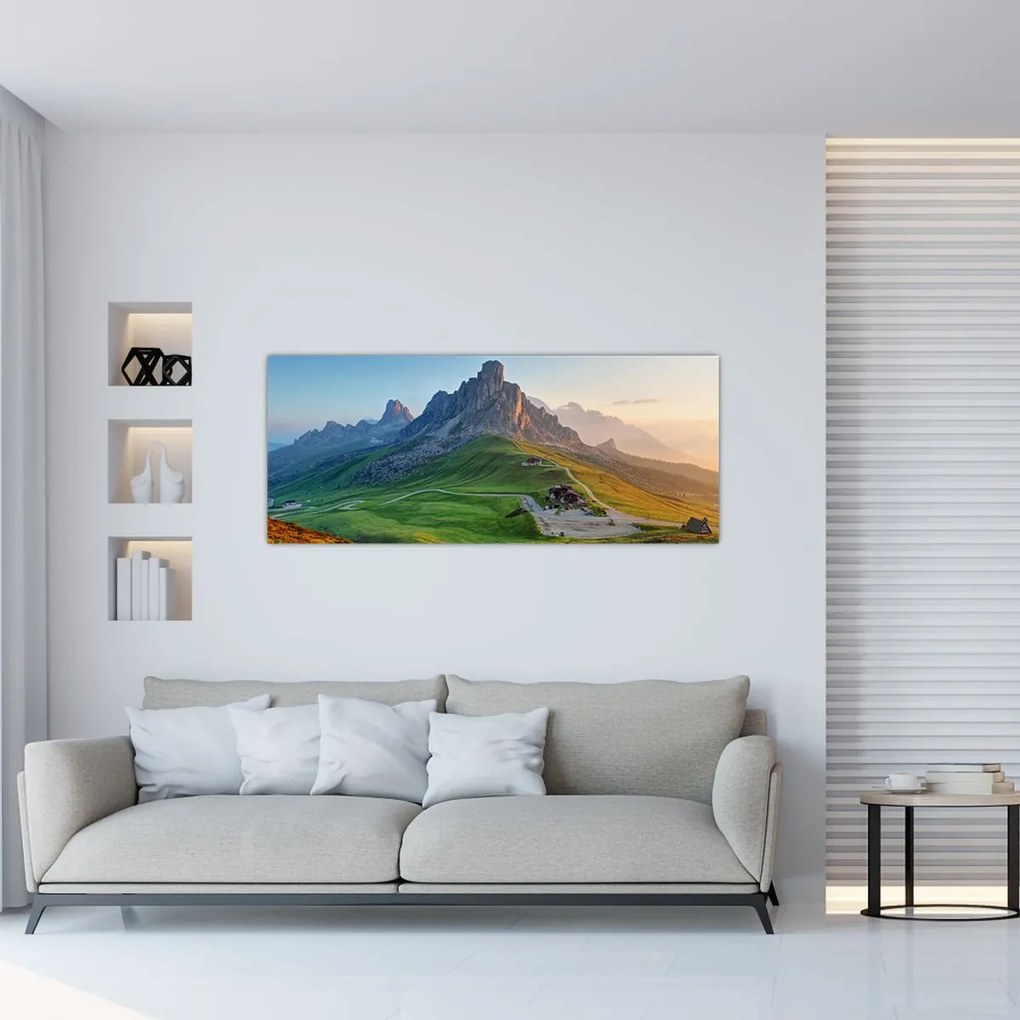 Kép - Dolomitok (120x50 cm)