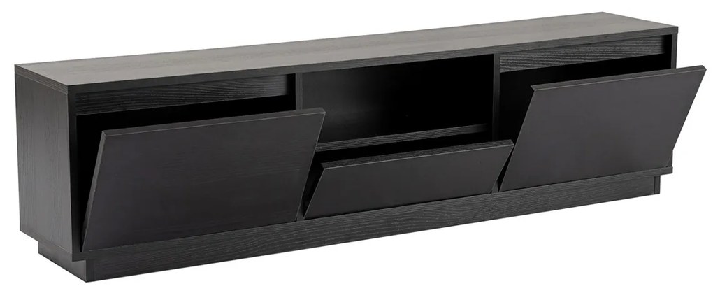 TV asztal Vanguard Wood Fekete