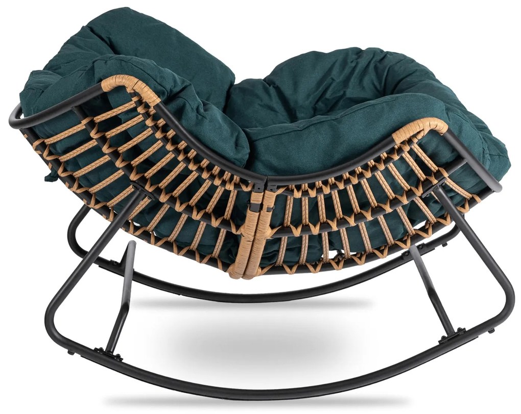 Hintafotel Zöld Párnával. ELTON