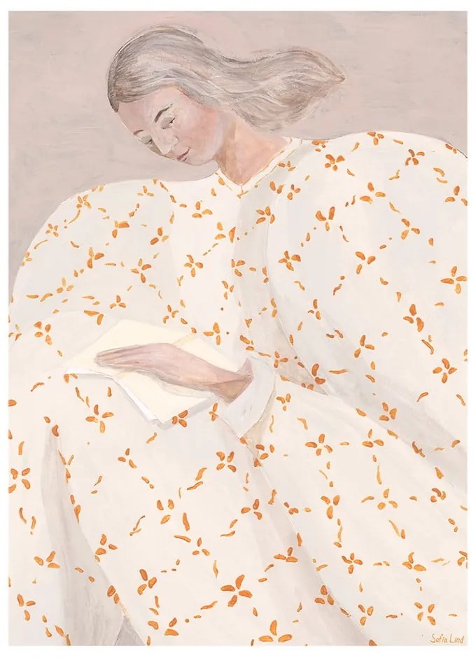 Poszter 50x70 cm Secret Notes – Sofia Lind – The Poster Club