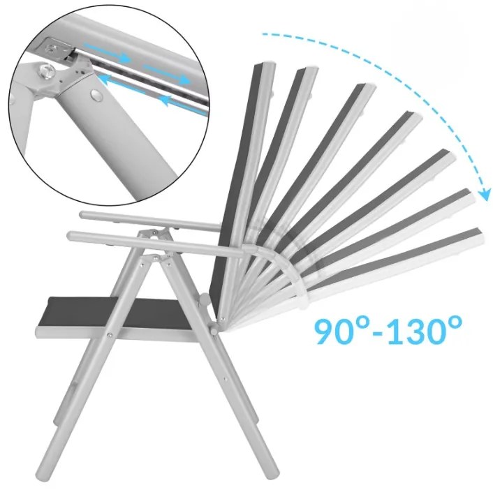 Deuba Alumínium garnitúra Alu 1+8 - ezüst