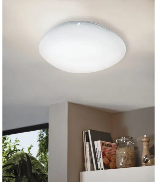Eglo 98227 - LED dimmelhető mennyezeti lámpa SILERAS-A LED/24W/230V Ø 45 cm + távirányító