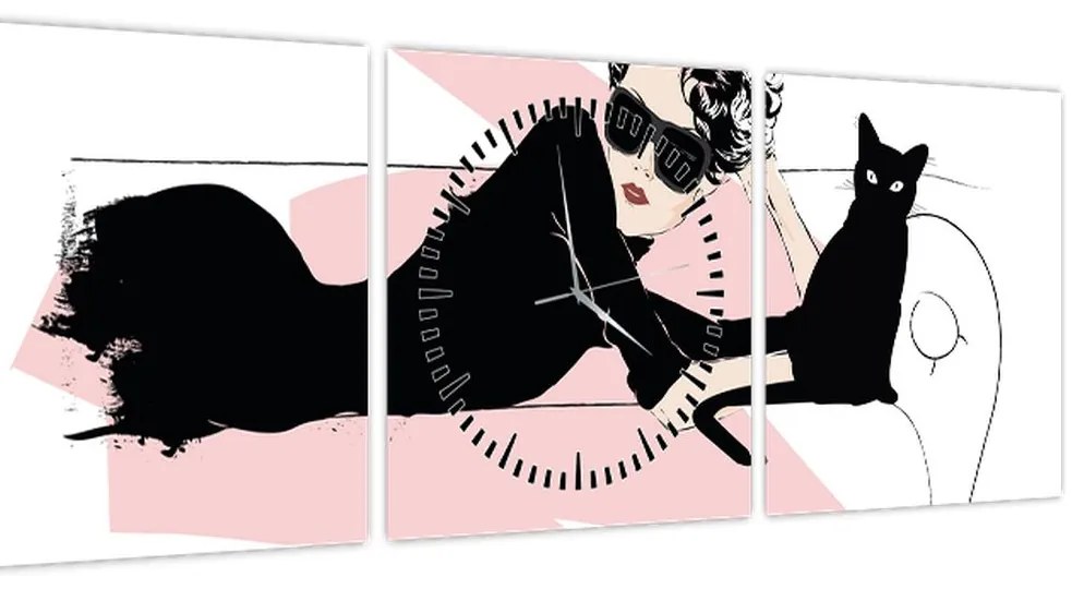 Kép - Fashion lady (órával) (90x30 cm)